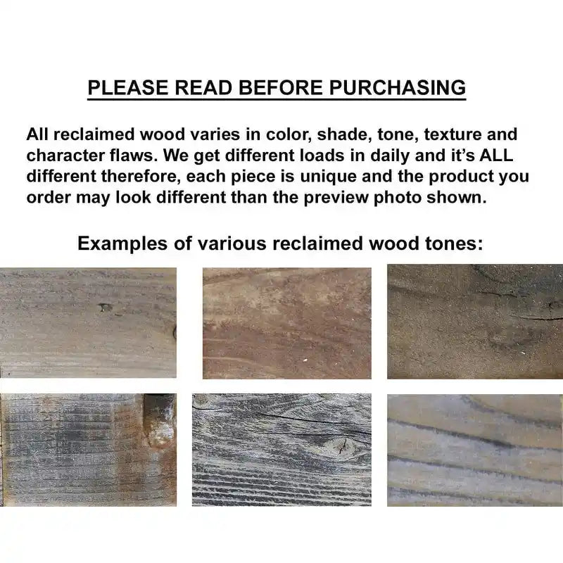 Natural Unfinished Minimilist Console Table